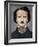 'Edgar Allan Poe', c1840, (1939)-Mathew Brady-Framed Photographic Print