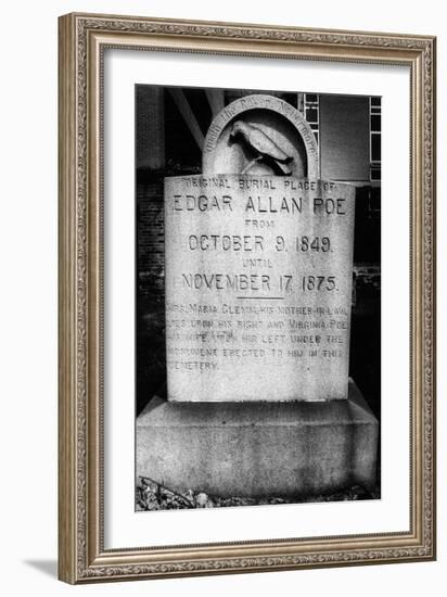 Edgar Allan Poe's Grave, Baltimore, USA-Simon Marsden-Framed Giclee Print