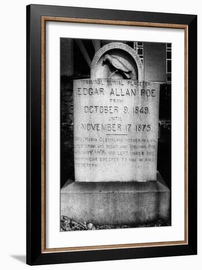 Edgar Allan Poe's Grave, Baltimore, USA-Simon Marsden-Framed Giclee Print