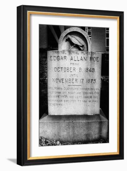 Edgar Allan Poe's Grave, Baltimore, USA-Simon Marsden-Framed Giclee Print