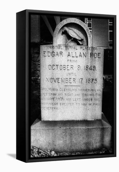 Edgar Allan Poe's Grave, Baltimore, USA-Simon Marsden-Framed Premier Image Canvas