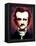 Edgar Allan Poe-Enrico Varrasso-Framed Stretched Canvas