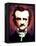 Edgar Allan Poe-Enrico Varrasso-Framed Stretched Canvas