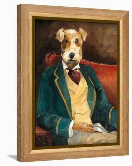 Edgar Allen Paw-Avery Tillmon-Framed Stretched Canvas