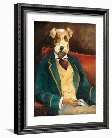 Edgar Allen Paw-Avery Tillmon-Framed Art Print