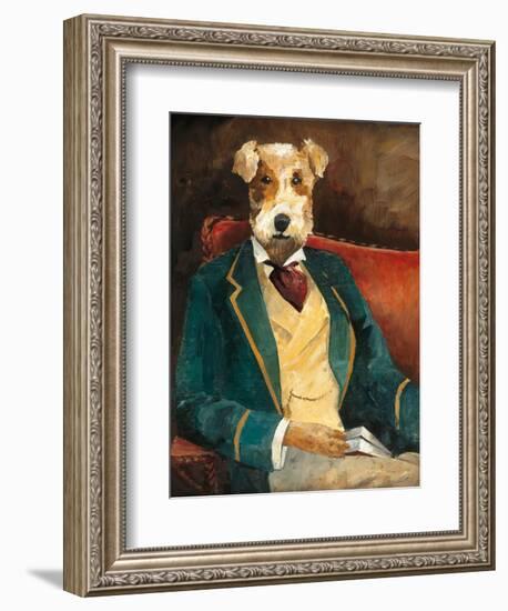 Edgar Allen Paw-Avery Tillmon-Framed Art Print