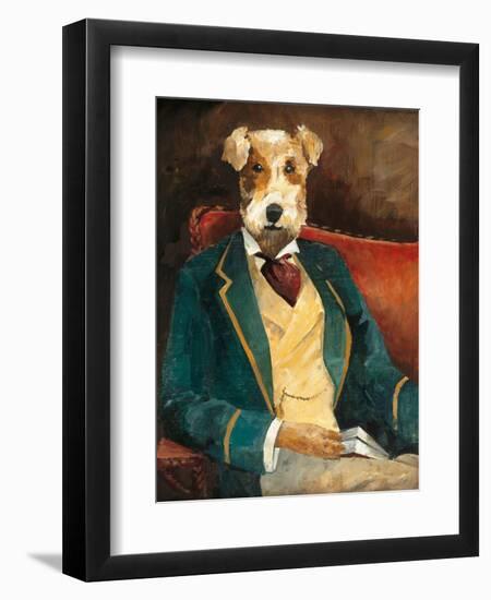 Edgar Allen Paw-Avery Tillmon-Framed Art Print