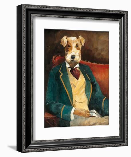 Edgar Allen Paw-Avery Tillmon-Framed Art Print