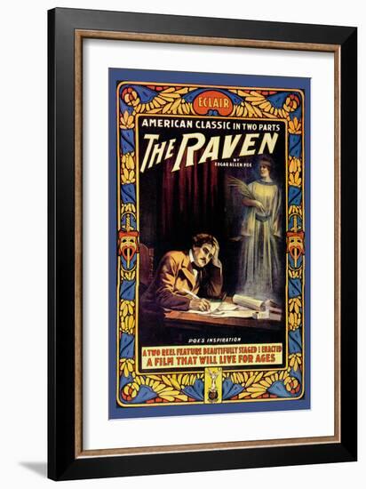 Edgar Allen Poe's "The Raven"""-null-Framed Art Print