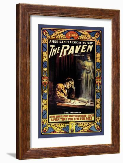 Edgar Allen Poe's "The Raven"""-null-Framed Art Print