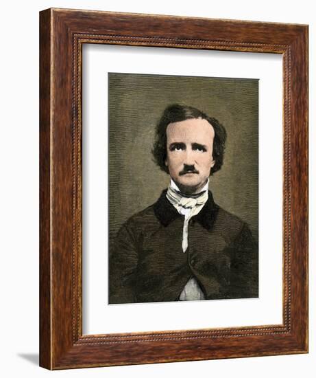 Edgar Allen Poe-null-Framed Giclee Print