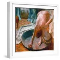 Edgar Degas: The Tub, 1886-Edgar Degas-Framed Giclee Print