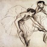 The Star, or Dancer on the Stage, circa 1876-77-Edgar Degas-Framed Giclee Print