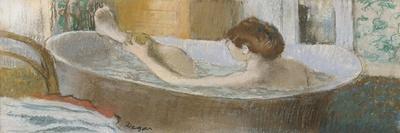 Woman in Her Bath, Sponging Her Leg, circa 1883-Edgar Degas-Giclee Print
