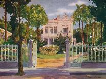 'Cattete Palace - The Official Residence of the President of Brazil', 1914-Edgar L Pattison-Giclee Print