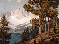 Mountain Lake Sierras-Edgar Payne-Framed Art Print