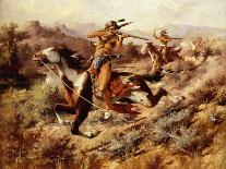 Battle of Little Bighorn, 25th June 1876-Edgar Samuel Paxson-Giclee Print