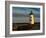 Edgartown Lighthouse at Christmas on Martha's Vineyard at Sunset-James Shive-Framed Photographic Print