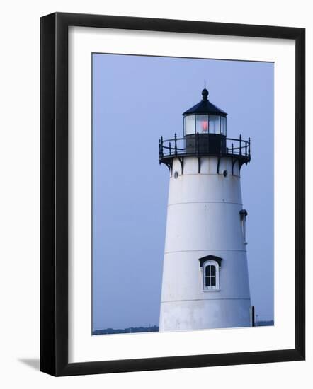 Edgartown Lighthouse, Edgar Town, Martha's Vineyard, Massachusetts, USA-Walter Bibikow-Framed Photographic Print