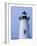 Edgartown Lighthouse, Edgar Town, Martha's Vineyard, Massachusetts, USA-Walter Bibikow-Framed Photographic Print