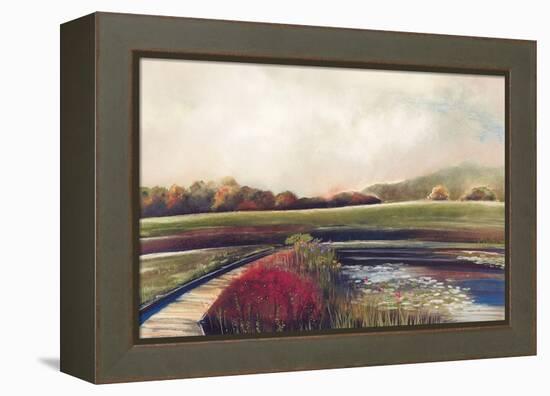 Edge of Autumn-Aleah Koury-Framed Stretched Canvas