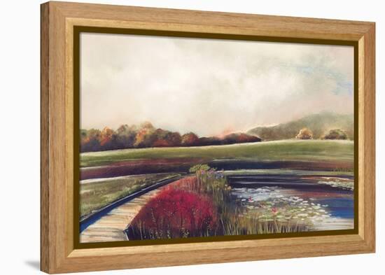 Edge of Autumn-Aleah Koury-Framed Stretched Canvas