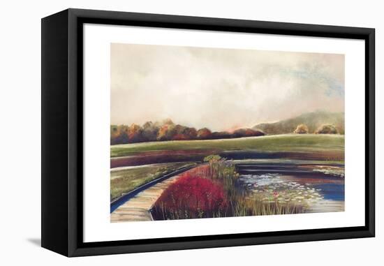 Edge of Autumn-Aleah Koury-Framed Stretched Canvas