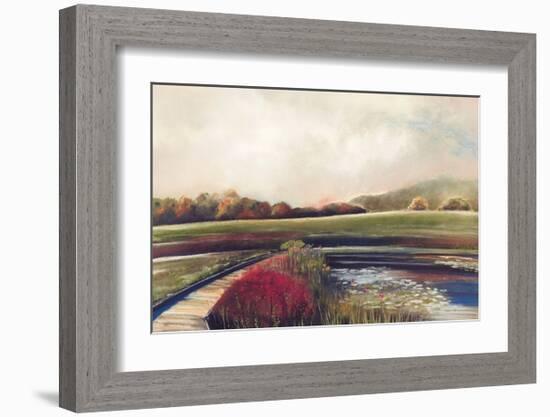 Edge of Autumn-Aleah Koury-Framed Art Print