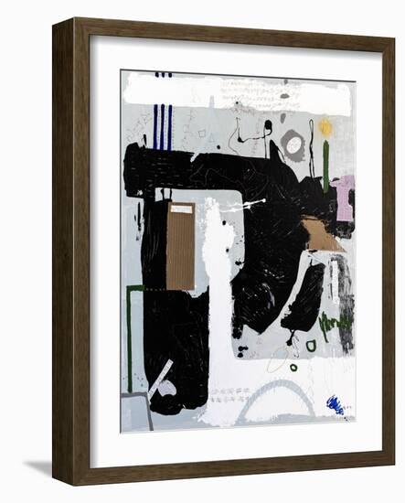 Edge of conciousness-Hyunah Kim-Framed Art Print