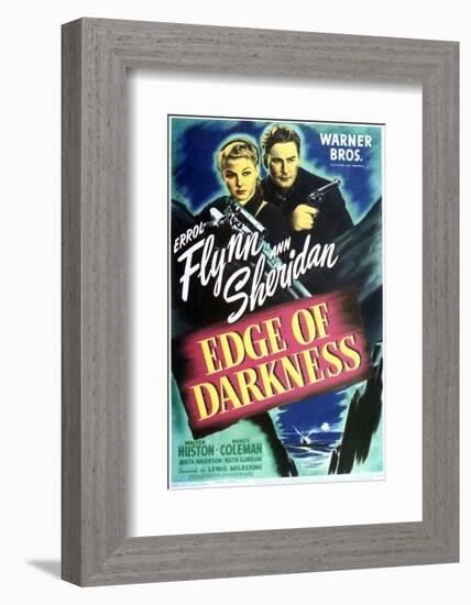 Edge of Darkness - Movie Poster Reproduction-null-Framed Photo