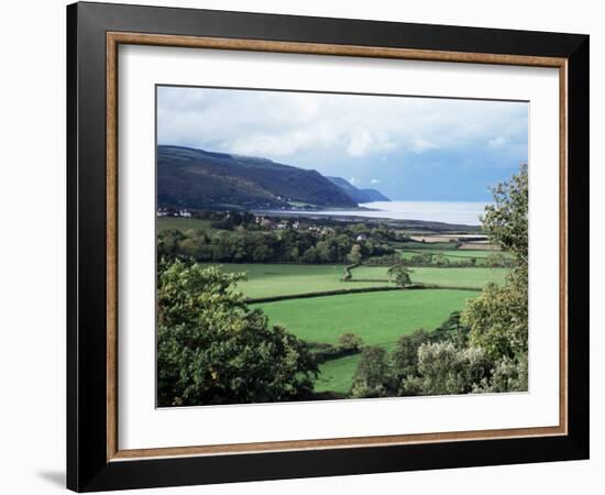 Edge of Exmoor, Near Porlock, Somerset, England, United Kingdom-Rob Cousins-Framed Photographic Print