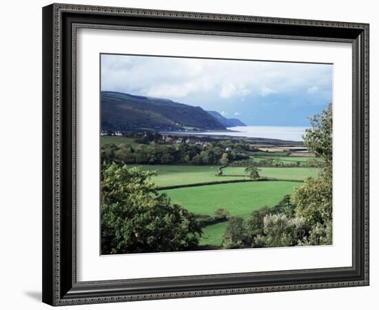 Edge of Exmoor, Near Porlock, Somerset, England, United Kingdom-Rob Cousins-Framed Photographic Print