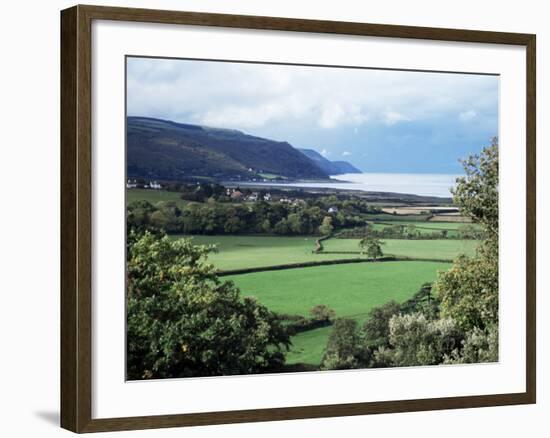 Edge of Exmoor, Near Porlock, Somerset, England, United Kingdom-Rob Cousins-Framed Photographic Print