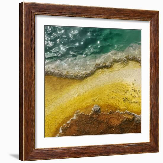 Edge of Hot Springs-Ron Chapple-Framed Premium Photographic Print