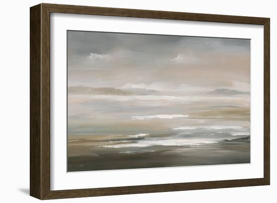 Edge of Infinity-null-Framed Art Print