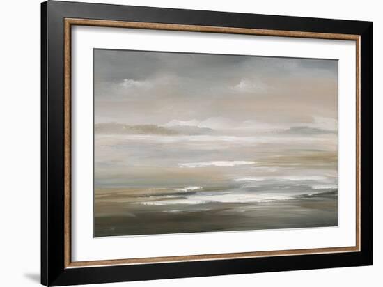 Edge of Infinity-null-Framed Art Print