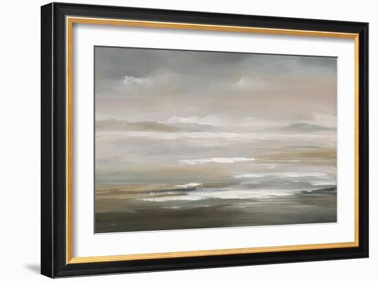 Edge of Infinity-null-Framed Art Print