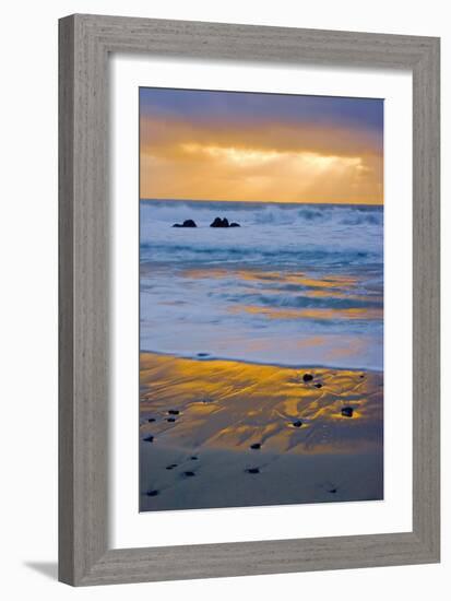 Edge of the Ocean-Vincent James-Framed Photographic Print