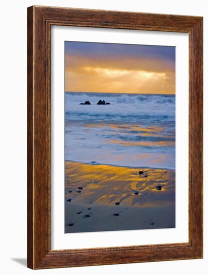 Edge of the Ocean-Vincent James-Framed Photographic Print