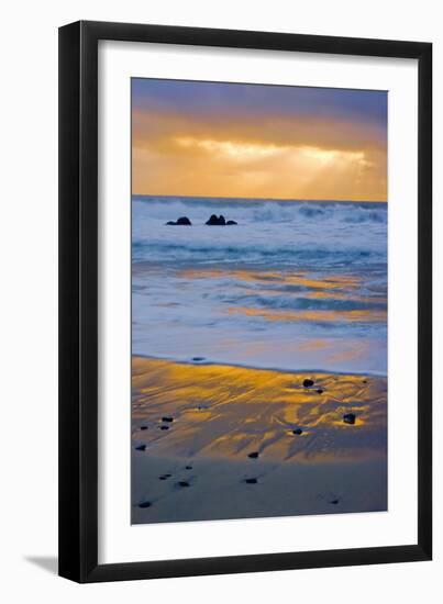 Edge of the Ocean-Vincent James-Framed Photographic Print