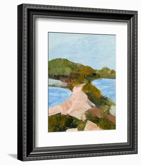 Edge of the Ocean-Toby Gordon-Framed Art Print