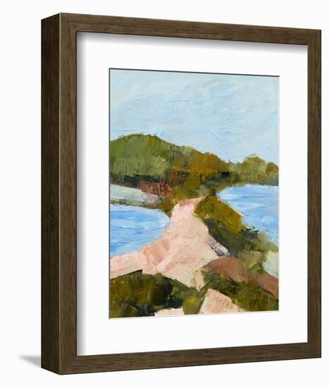 Edge of the Ocean-Toby Gordon-Framed Art Print