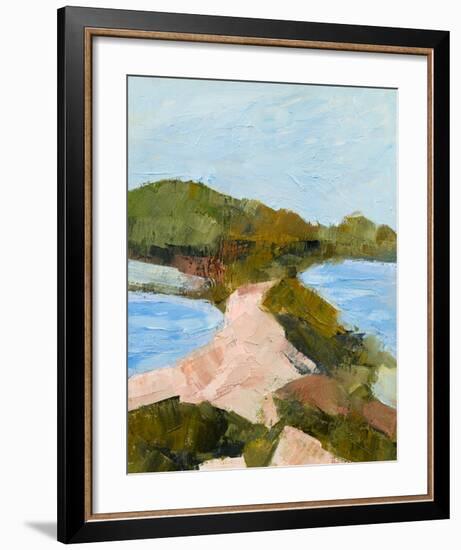 Edge of the Ocean-Toby Gordon-Framed Premium Giclee Print