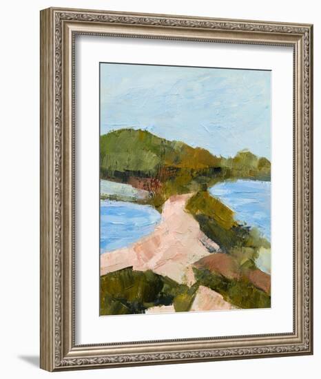 Edge of the Ocean-Toby Gordon-Framed Art Print