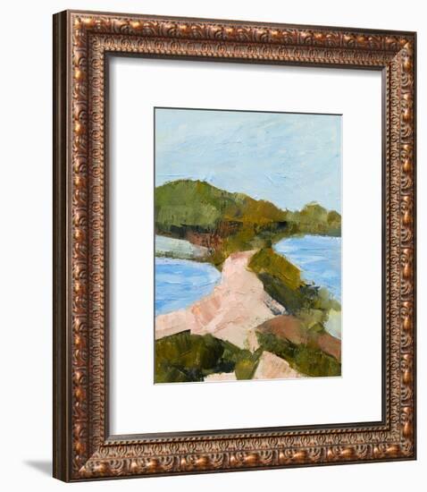 Edge of the Ocean-Toby Gordon-Framed Art Print