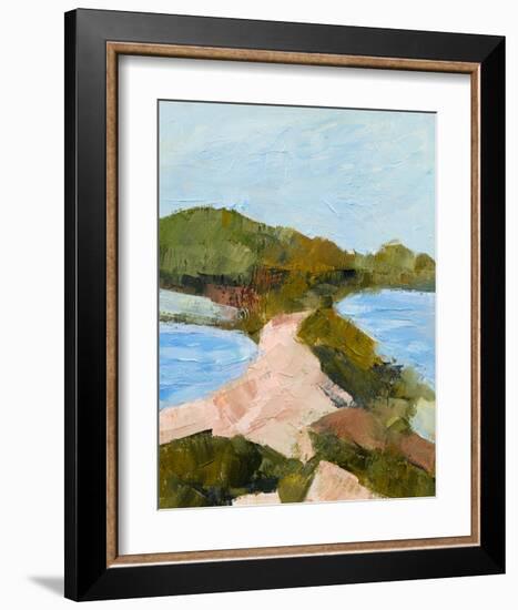 Edge of the Ocean-Toby Gordon-Framed Art Print