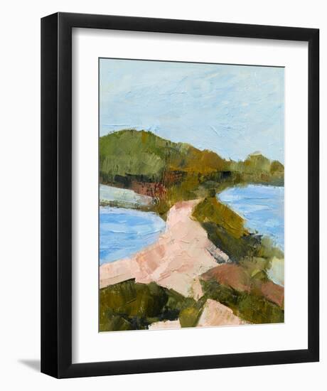 Edge of the Ocean-Toby Gordon-Framed Art Print