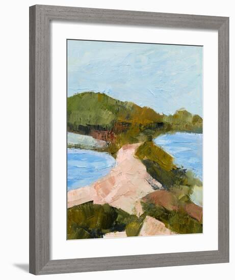 Edge of the Ocean-Toby Gordon-Framed Art Print