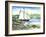 Edge of the Sea-Gregory Gorham-Framed Art Print