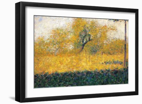 Edge of Wood-Georges Seurat-Framed Giclee Print